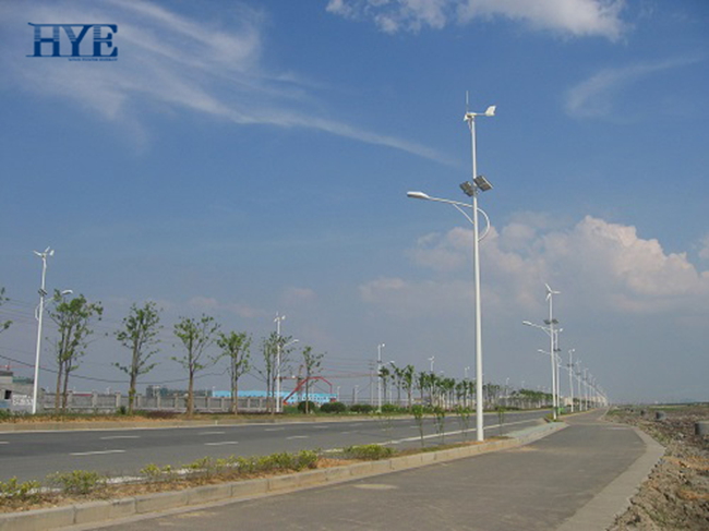 Cixi, Zhejiang, wind & solar hybrid lighting system in 2006