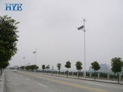 Dongjiang Avenue, Guangzhou, wind & solar hybrid lightin