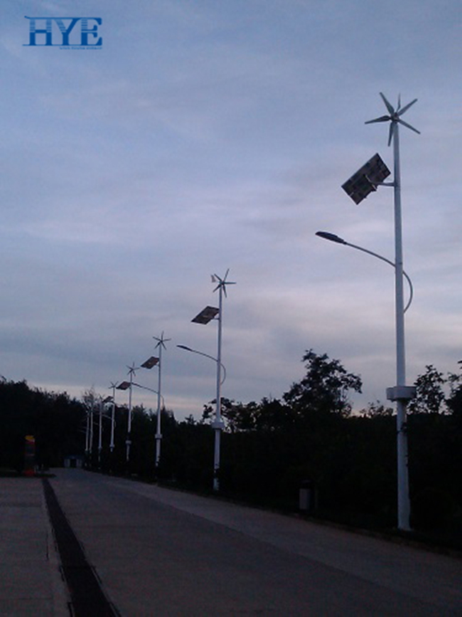 Kunming, Yunnan, wind & solar hybrid lighting system in 2012