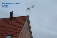 Netherlands wind power residential system project in 2007