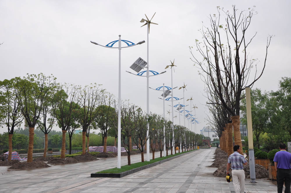 Shanghai Union Pay Street lighting project---- The first one drive four street lighting system in China