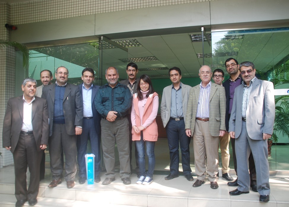 Iran Deputation Visited HYE in 2013